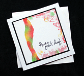 Have A Great Day - Handcrafted (blank) Card - dr16-0008